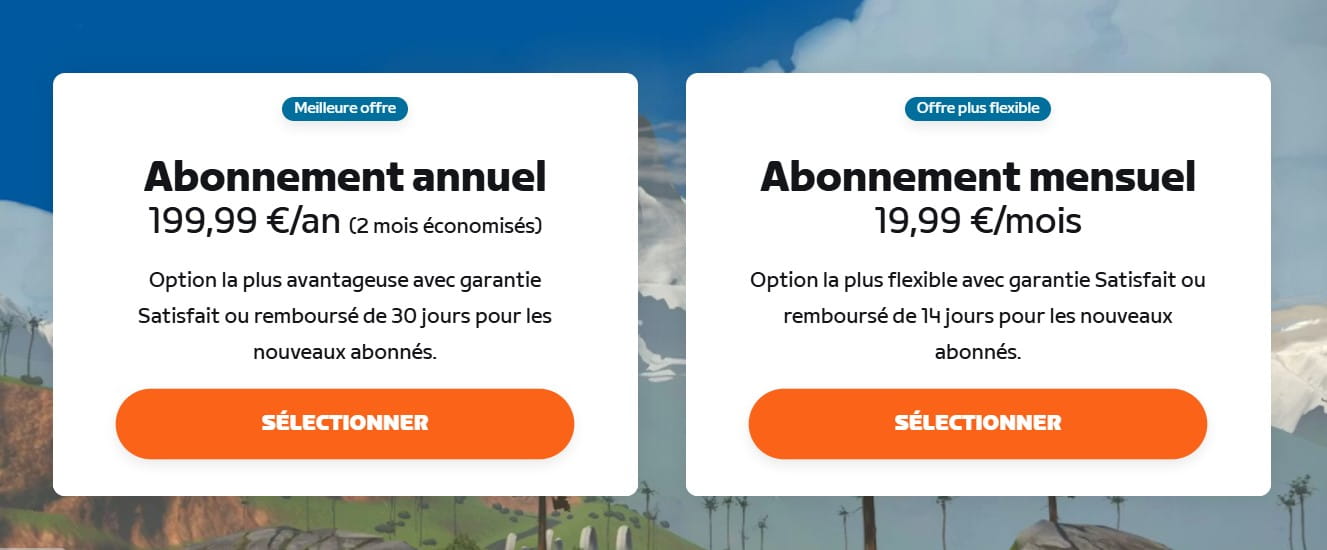 Tarifs Zwift 2026 — abonnement mensuel et annuel